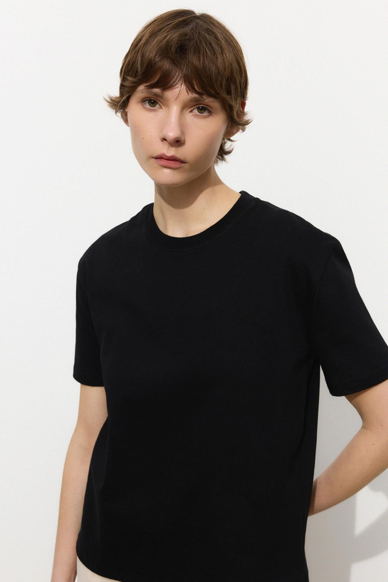 Siyah Basic T-Shirt