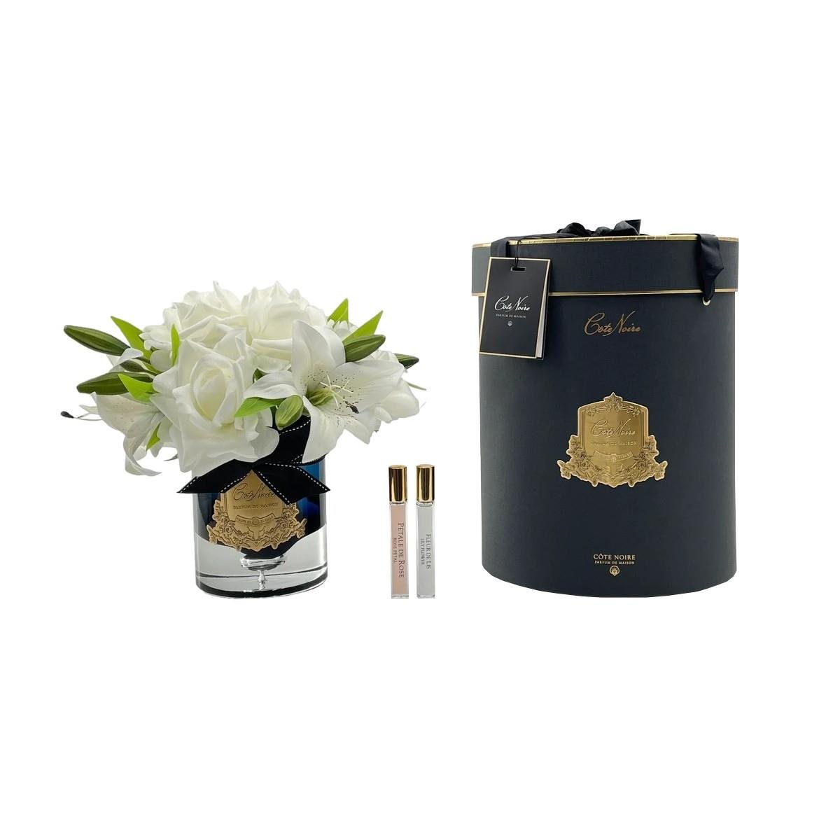 Cote Noire Luxury Lilyum & Gül Beyaz Gül