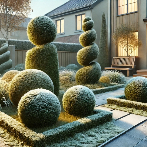 kış bahçesi tasarımları 2025 topiary