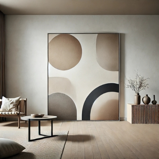 minimalist ev dekorasyonu fikirleri sanat eserleri ile zarafet ekleyin