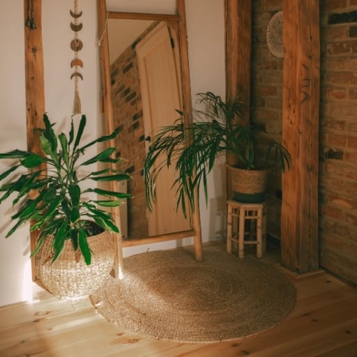 rustik salon dekorasyonu