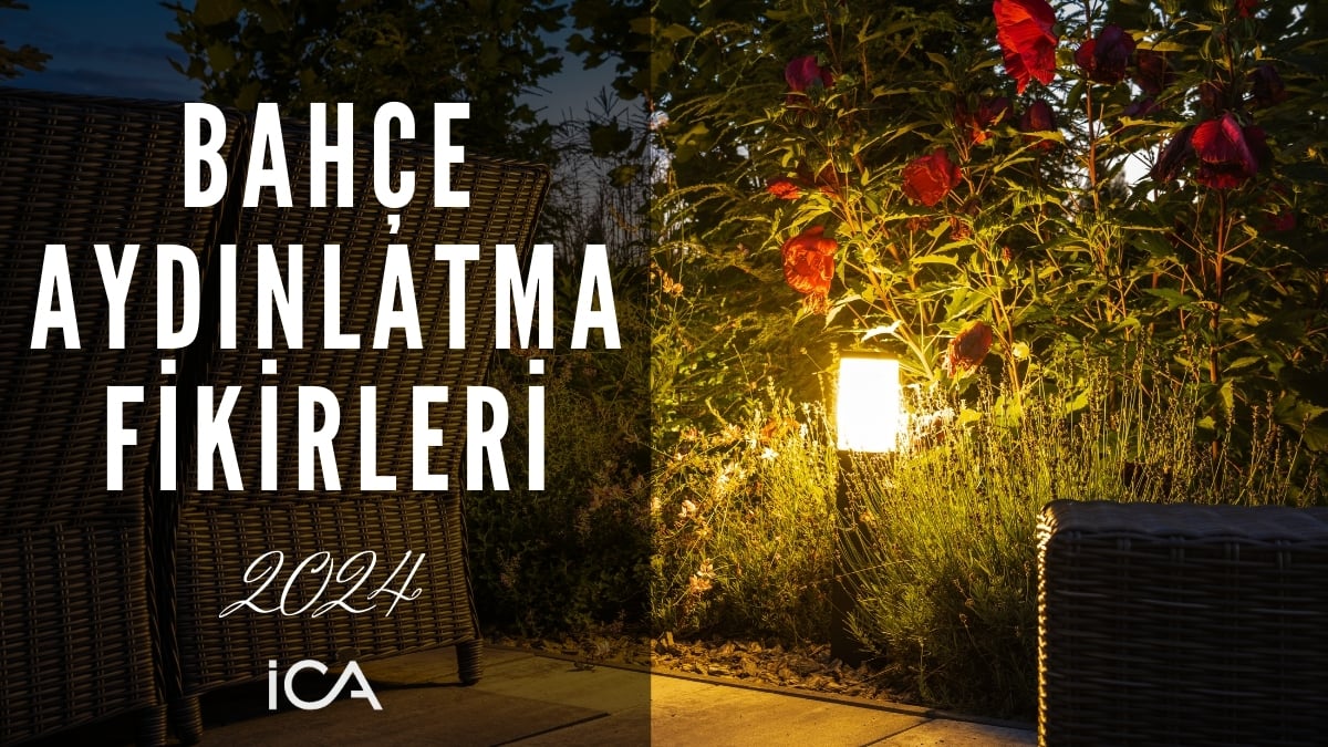 bahçe aydınlatma fikirleri