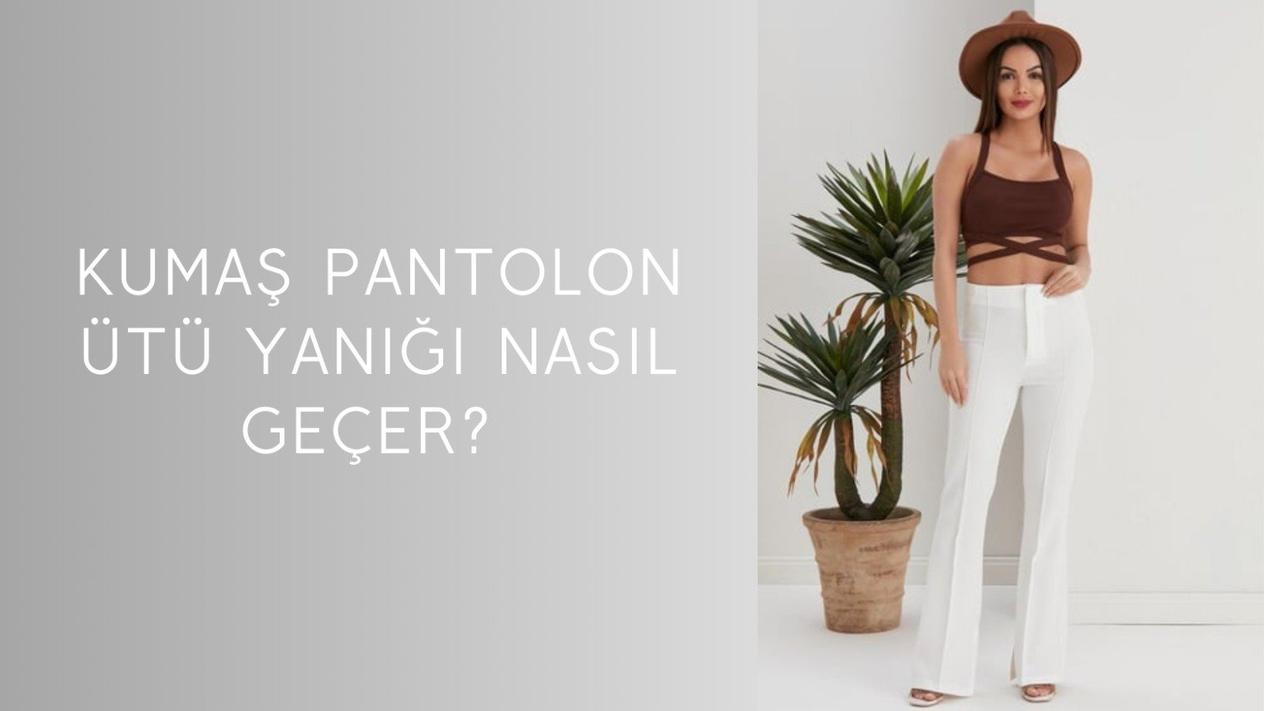 kumaş pantolon, kamer store, ütü yanığı, pantolon