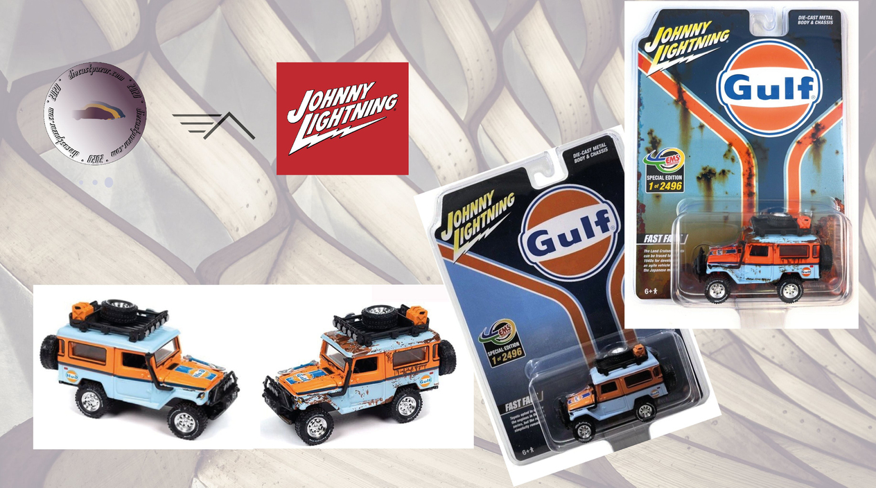 Johnny Lightning 1980 Toyota Land Cruiser Gulf
