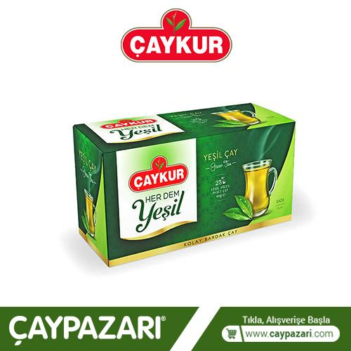 ÇAYKUR YEŞİL SÜZEN ÇAY 40 GR.