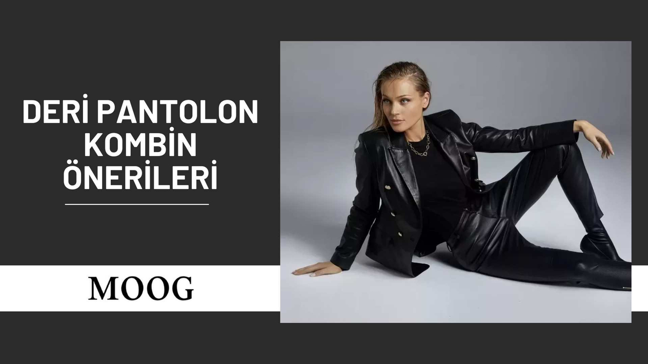 Deri Pantolon Kombini