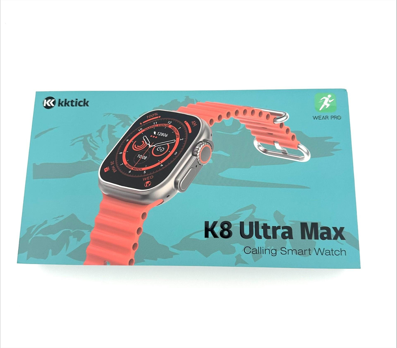 K8 ULTRA MAX YENİ MODEL  AKILLI SAAT + ÇİFT KORDONLU SON TEKNOLOJİ