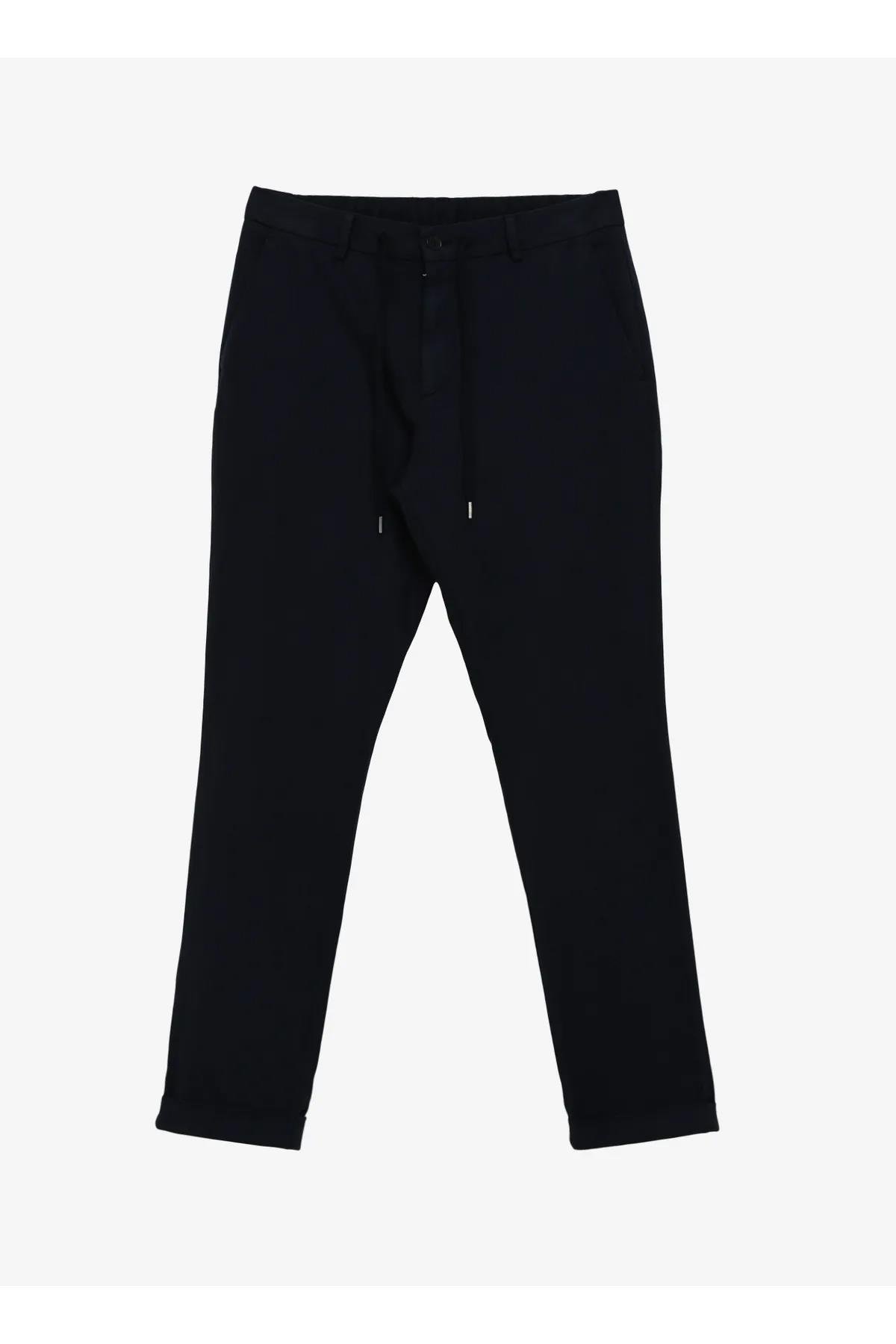 Fleto Cepli Bağcıklı Regular Fit Erkek Pantolon