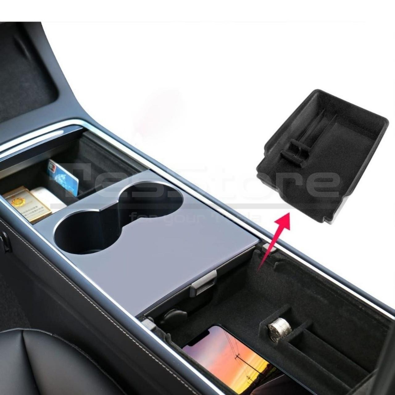 Tesla Model Y/3 Organizer Seti