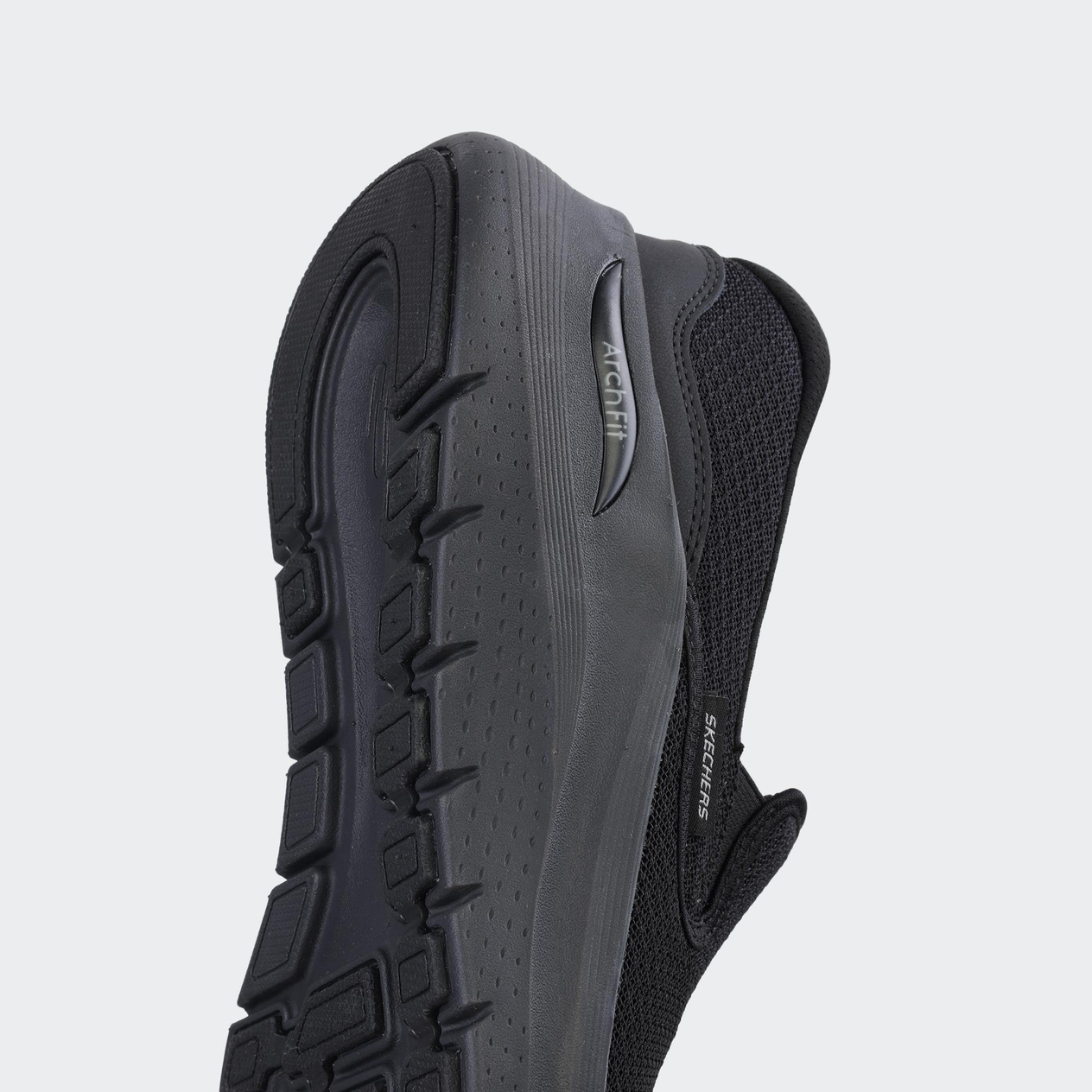 Skechers-Skechers Arch Fit 2.0 Erkek Siyah Sneaker Ayakkabı-Sneaker-232706TKBBK
