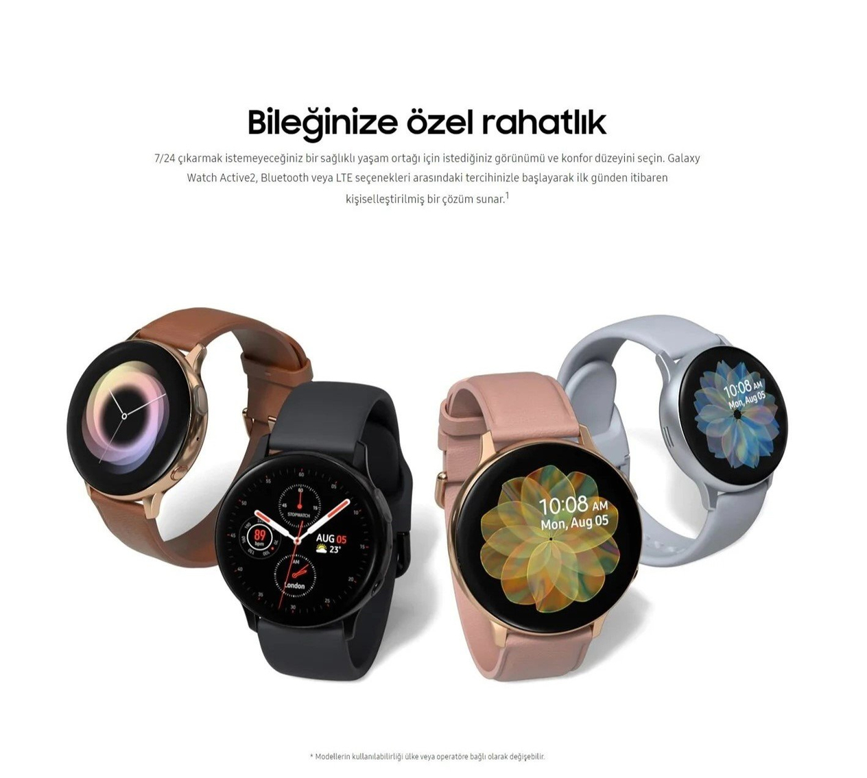 Yenilenmiş Samsung Galaxy Watch Active 2