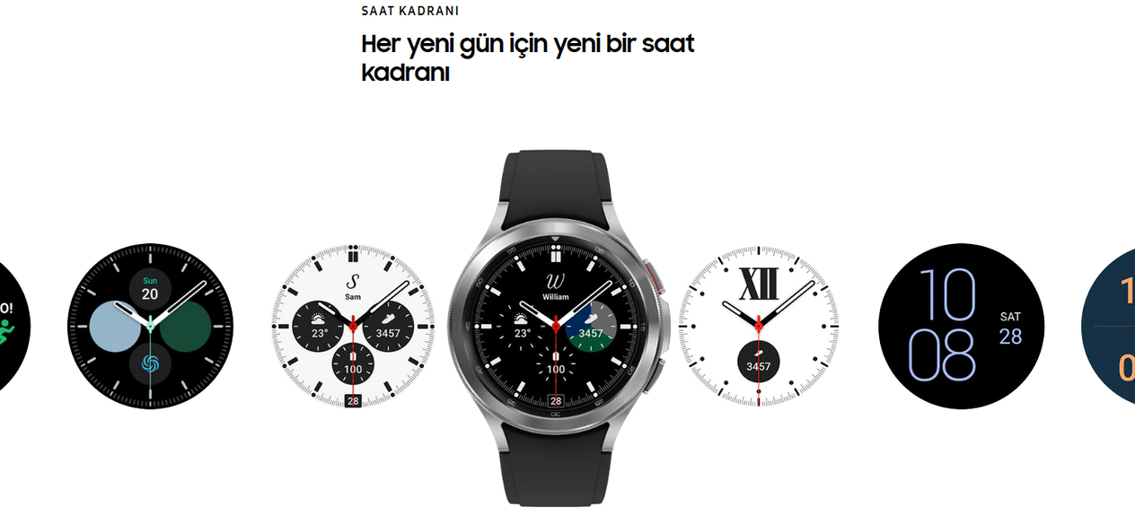 Yenilenmiş Samsung Galaxy Watch 4 Classic Tasarım