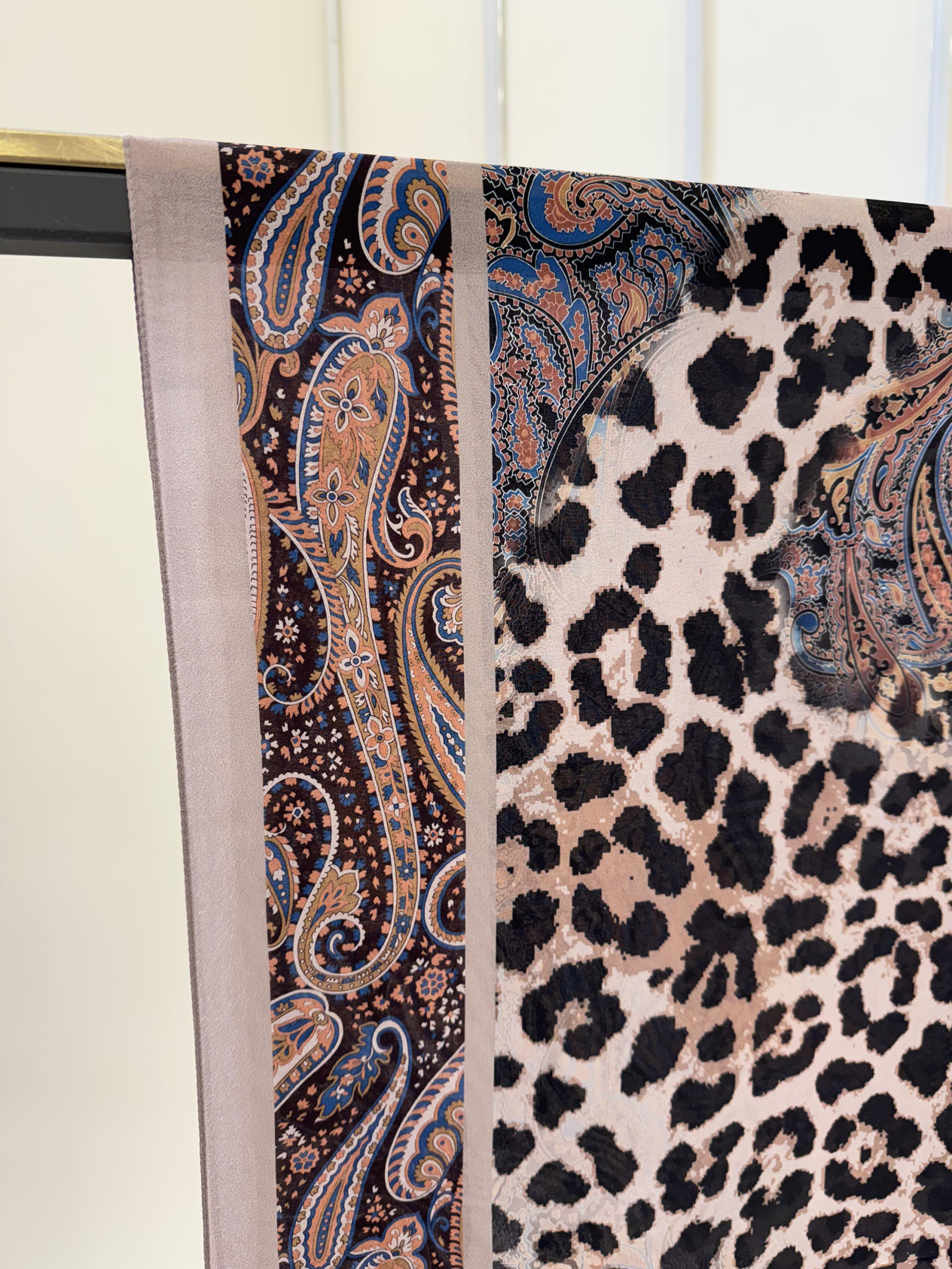 BRİSA LEOPAR DİJİTAL ŞAL HAREM