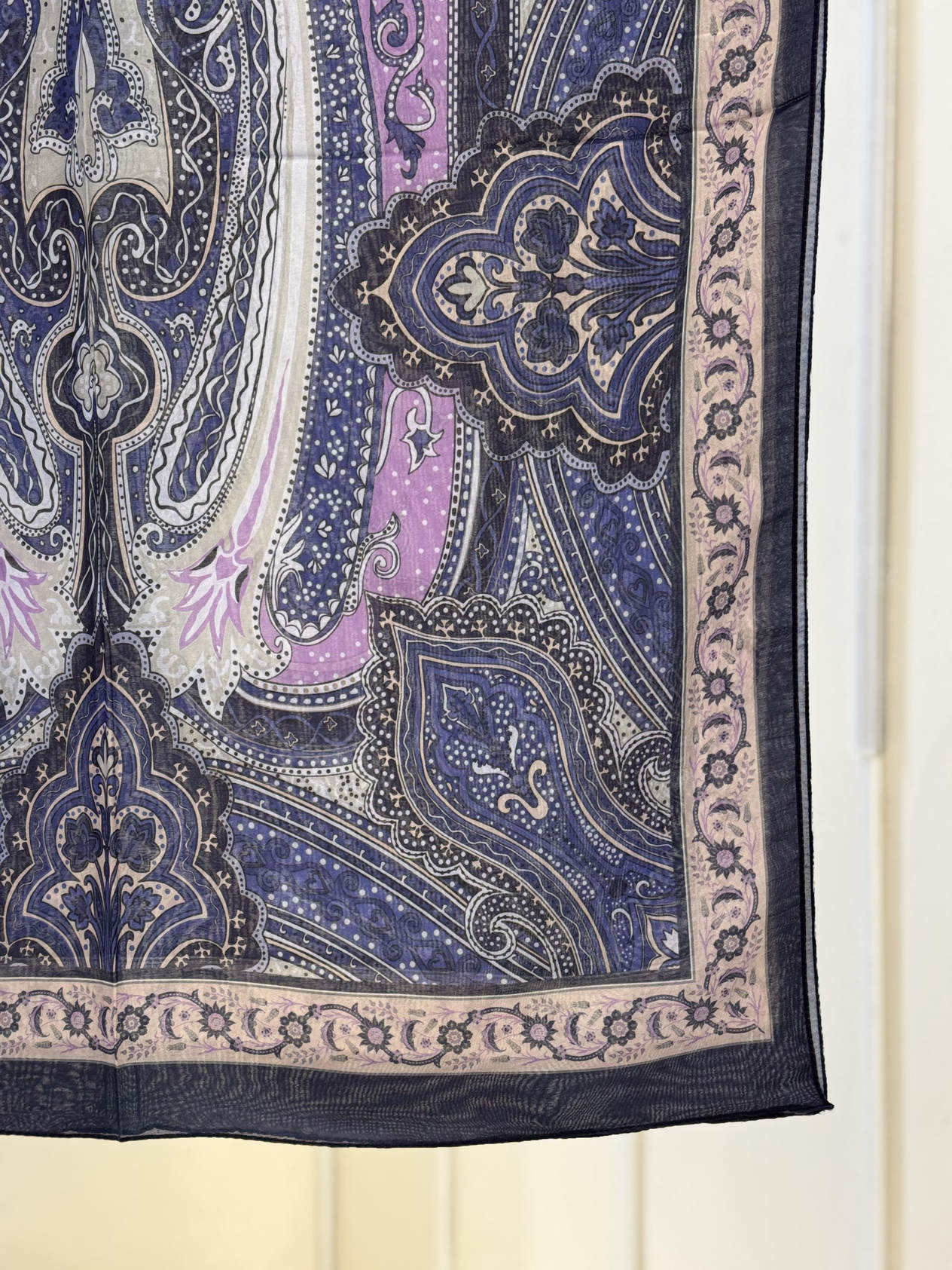 PAMUK ŞAL DESENLİ ŞAL
