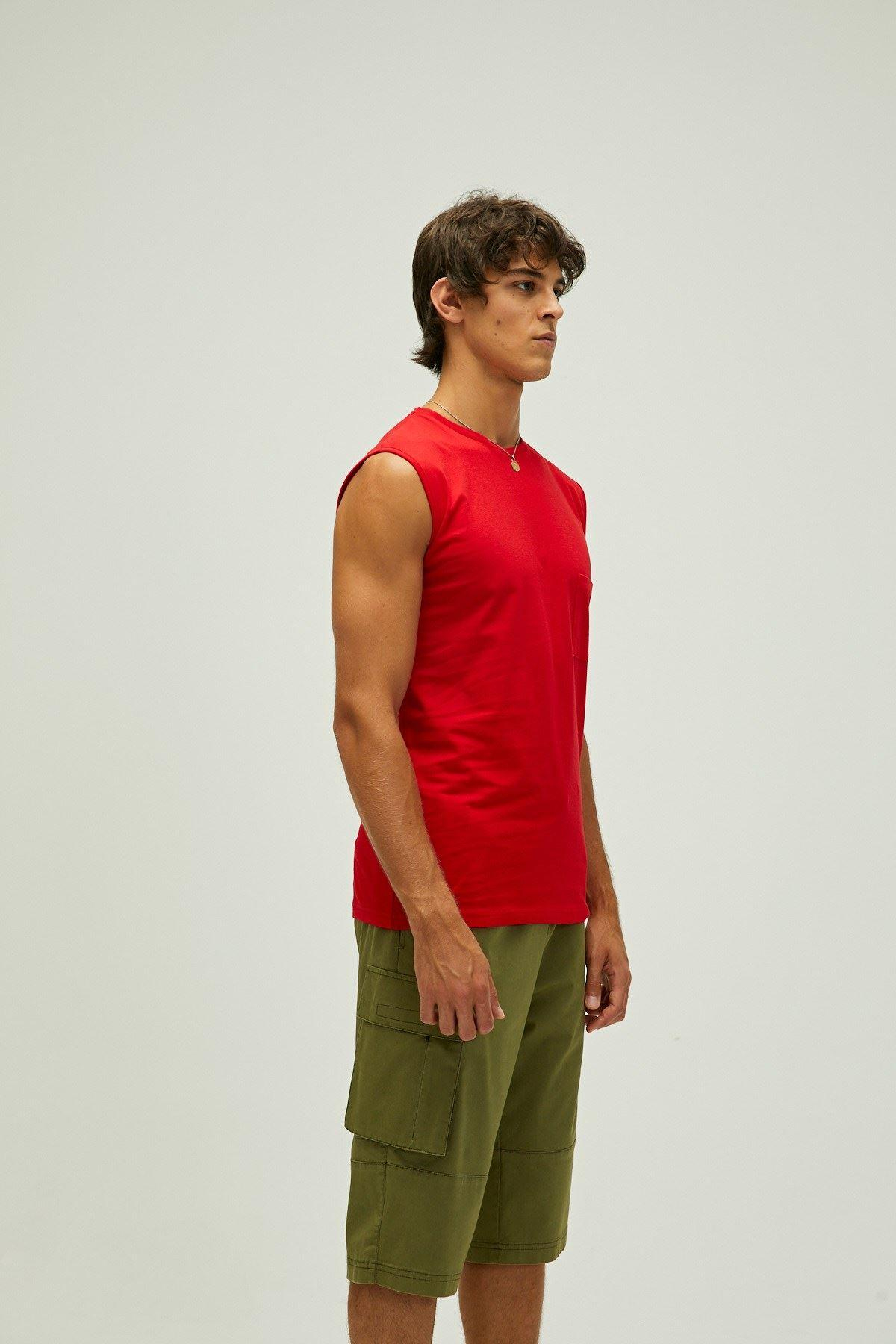 Bad Bear Tribe Tank-Top Erkek  Kolsuz Tshirt