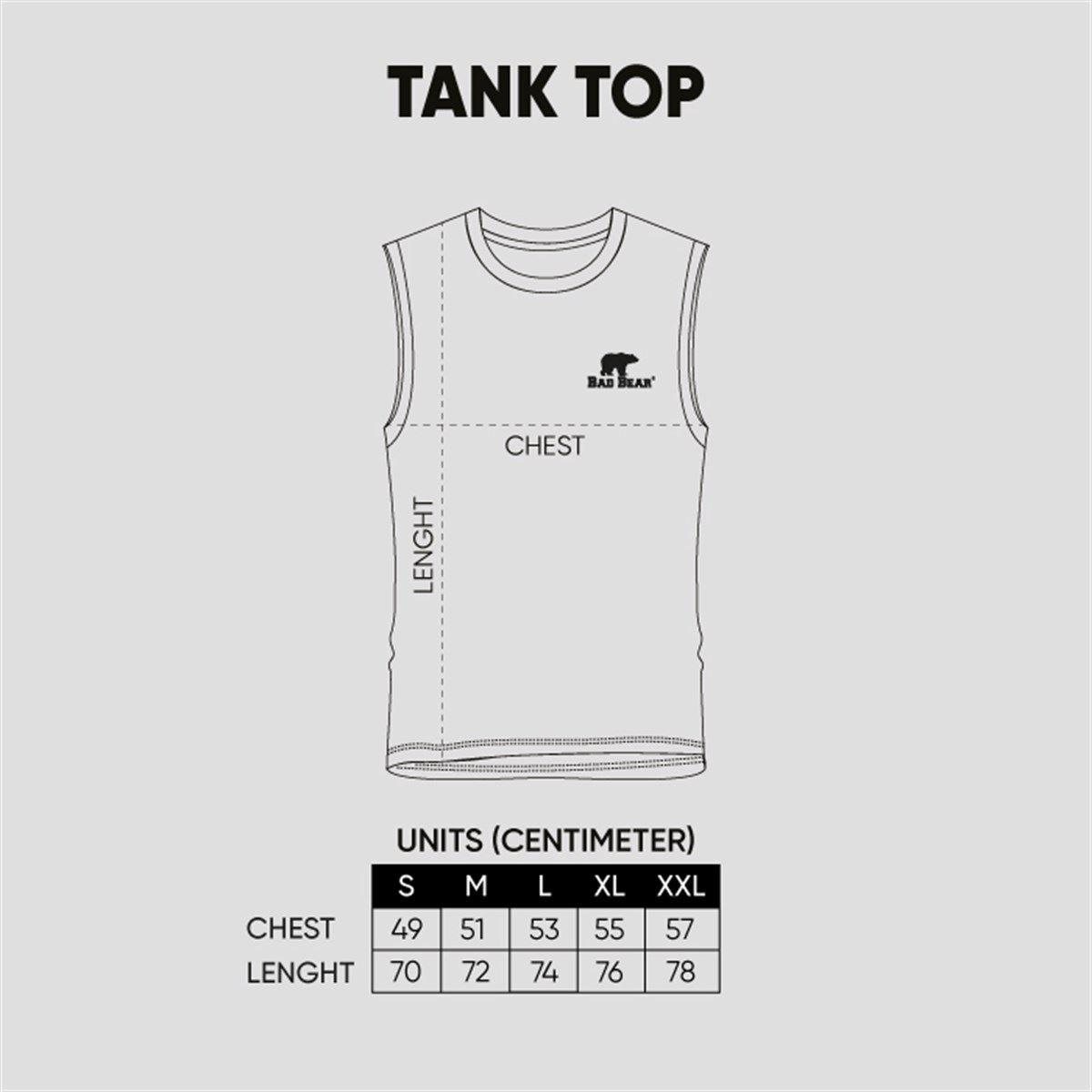 Bad Bear Tribe Tank-Top Erkek  Kolsuz Tshirt