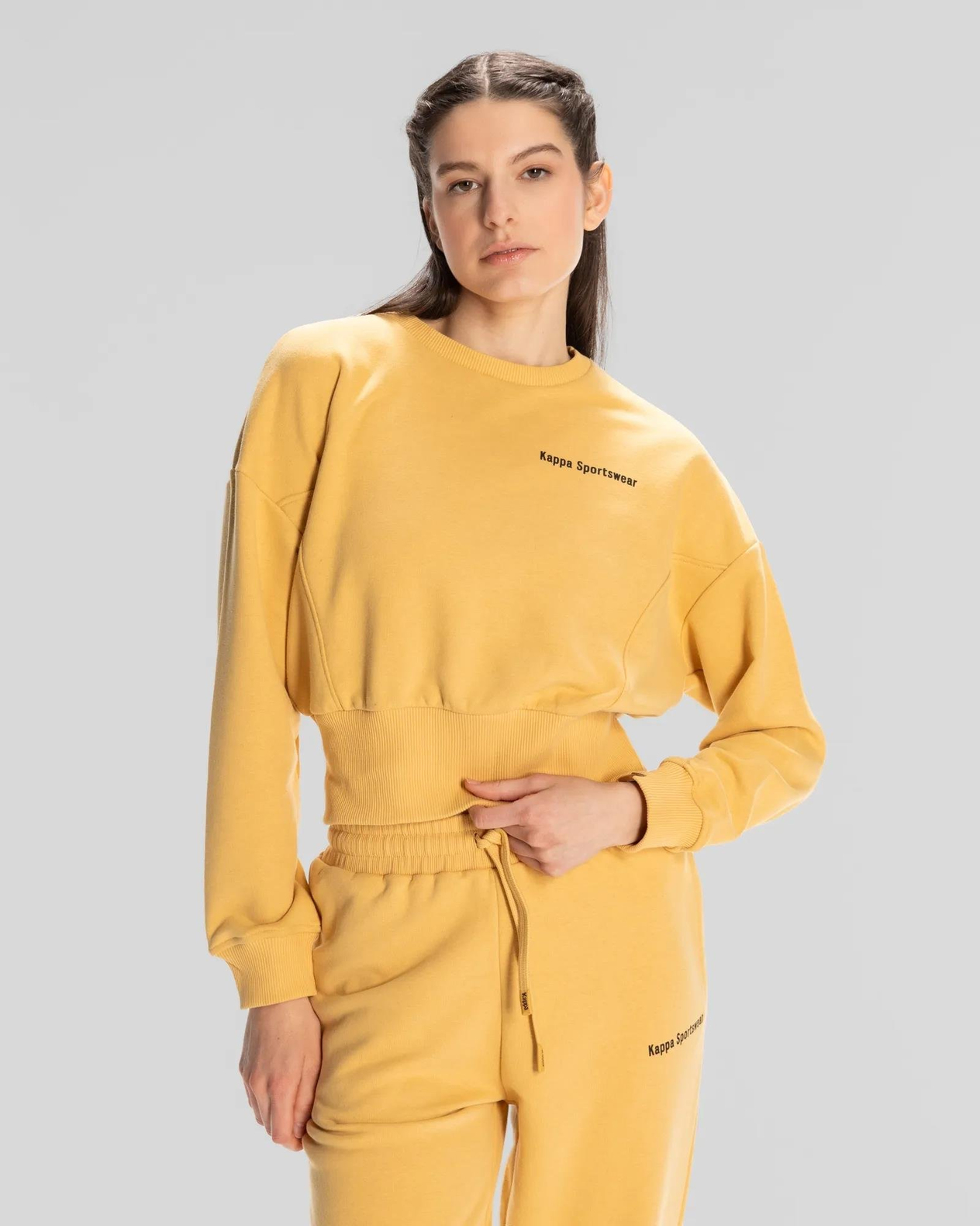 Kappa Authentic Jessa-Wmn-Sweatshirt Kadın  Kapşonlu Sweat