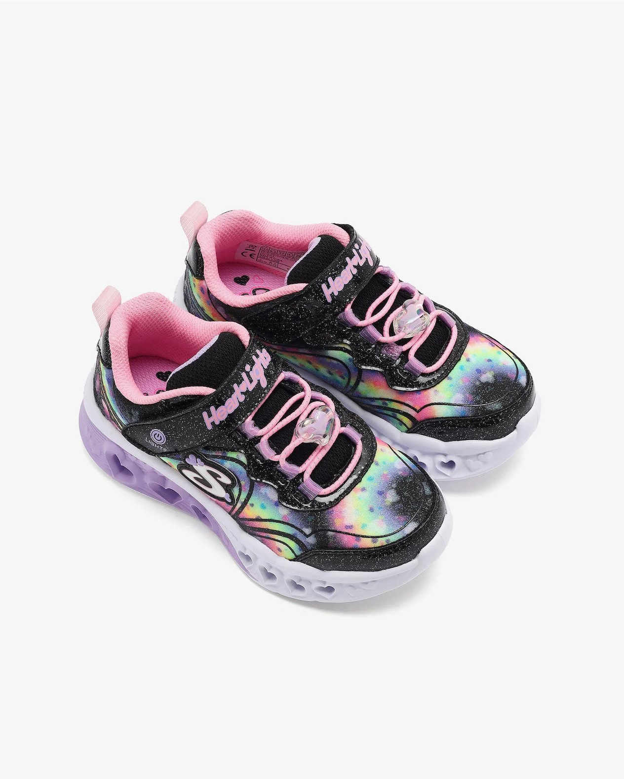 Skechers Flutter Heart Lights - Groovy Swirl Kız Çocuk  Spor Ayakkabı