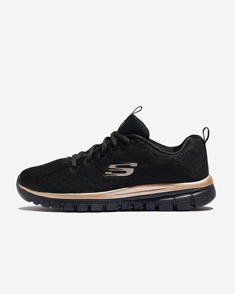Skechers Graceful-Get Connected Kadın Siyah Spor Ayakkabı