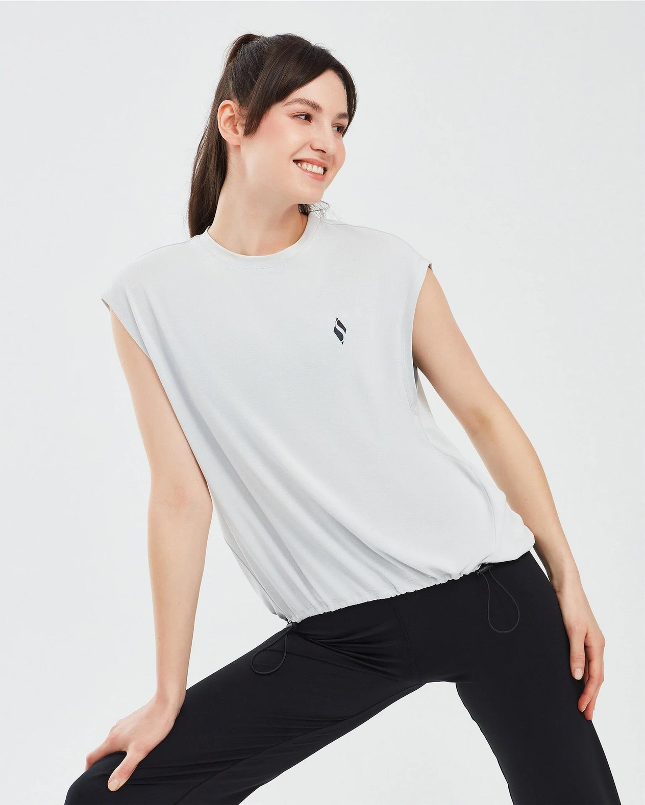 Skechers Soft Touch W Tank T-Shirt Kadın  Bisiklet Yaka Tshirt