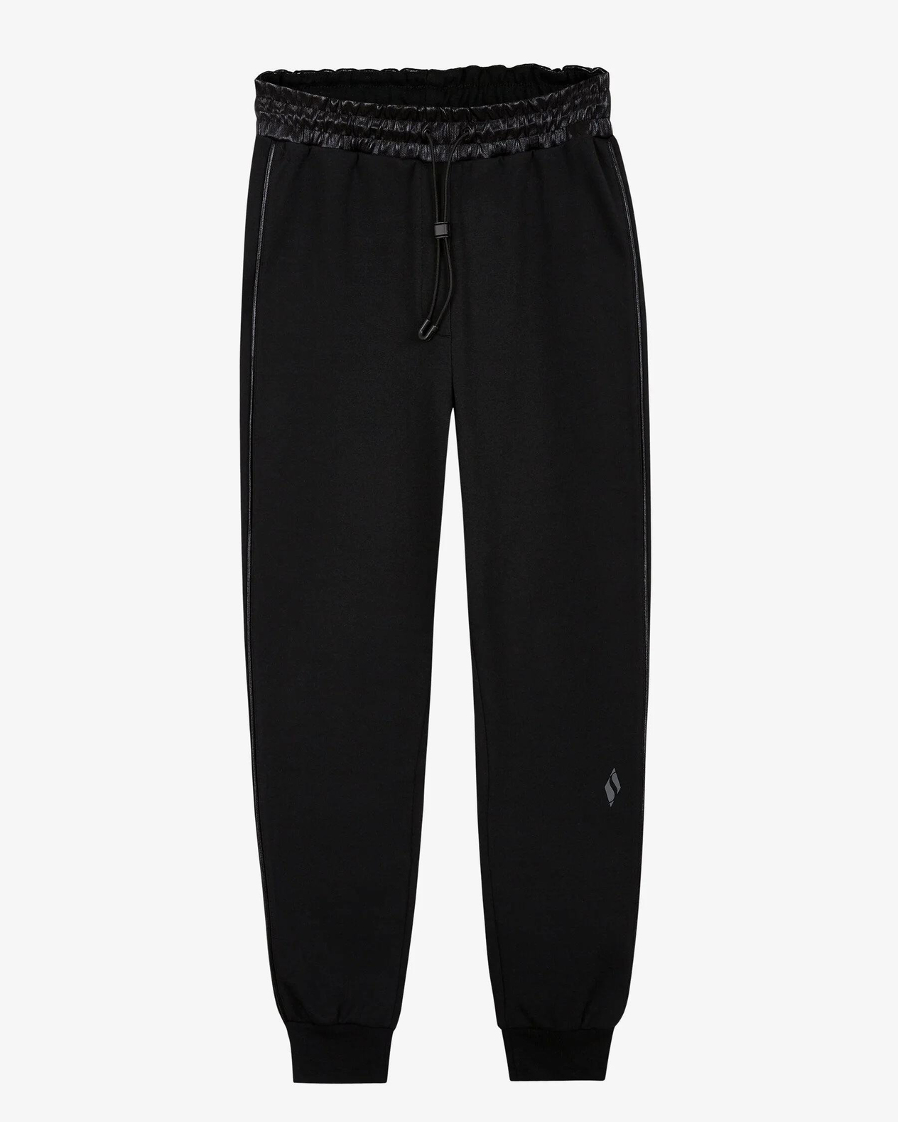 Skechers W 2XI-Lock Foil Covered Jogger Sweatpant Kadın Siyah Eşofman Alt