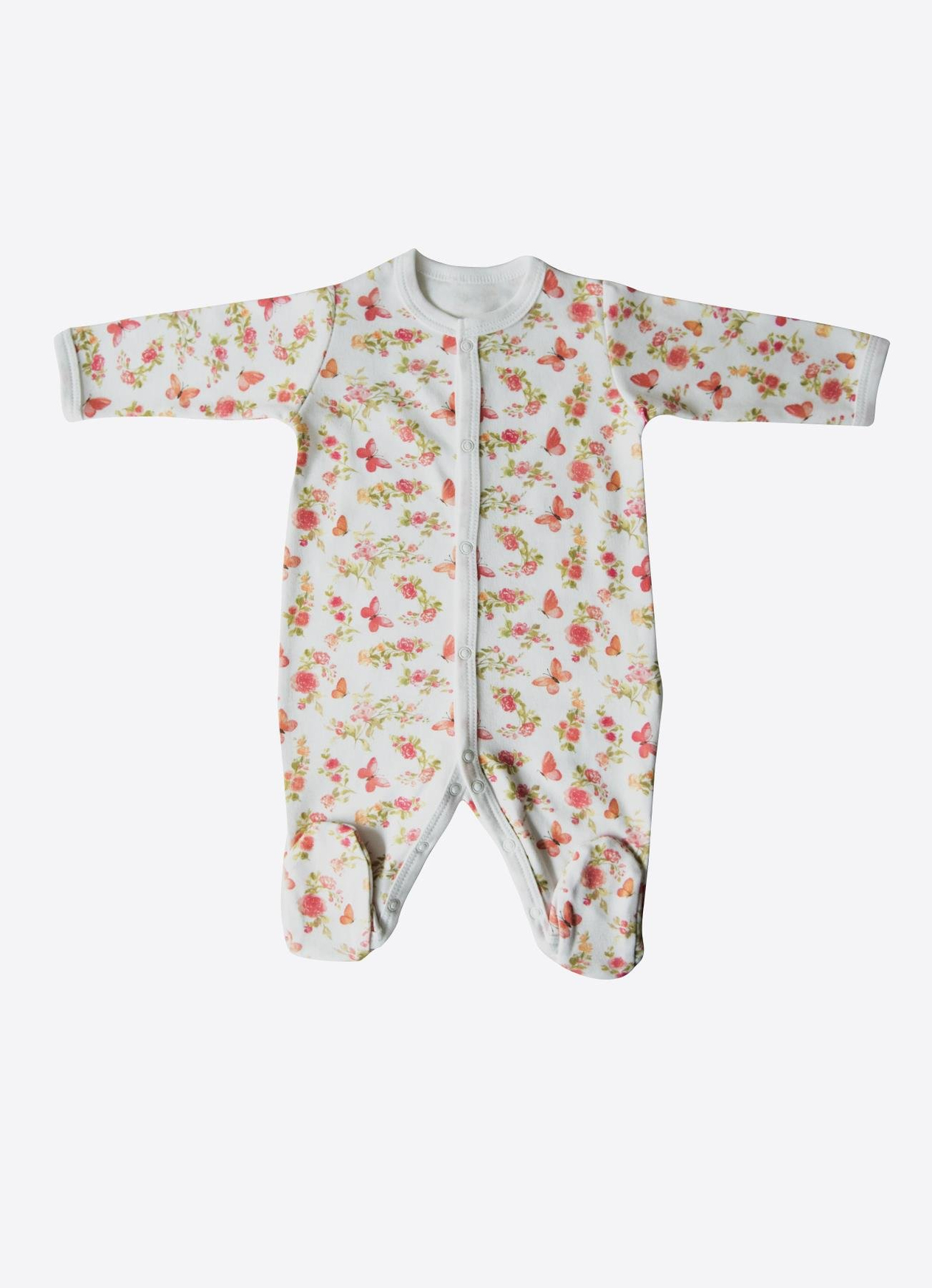 ORGANİK FLY BUTTERFLY 3'LÜ TAKIM PEMBE