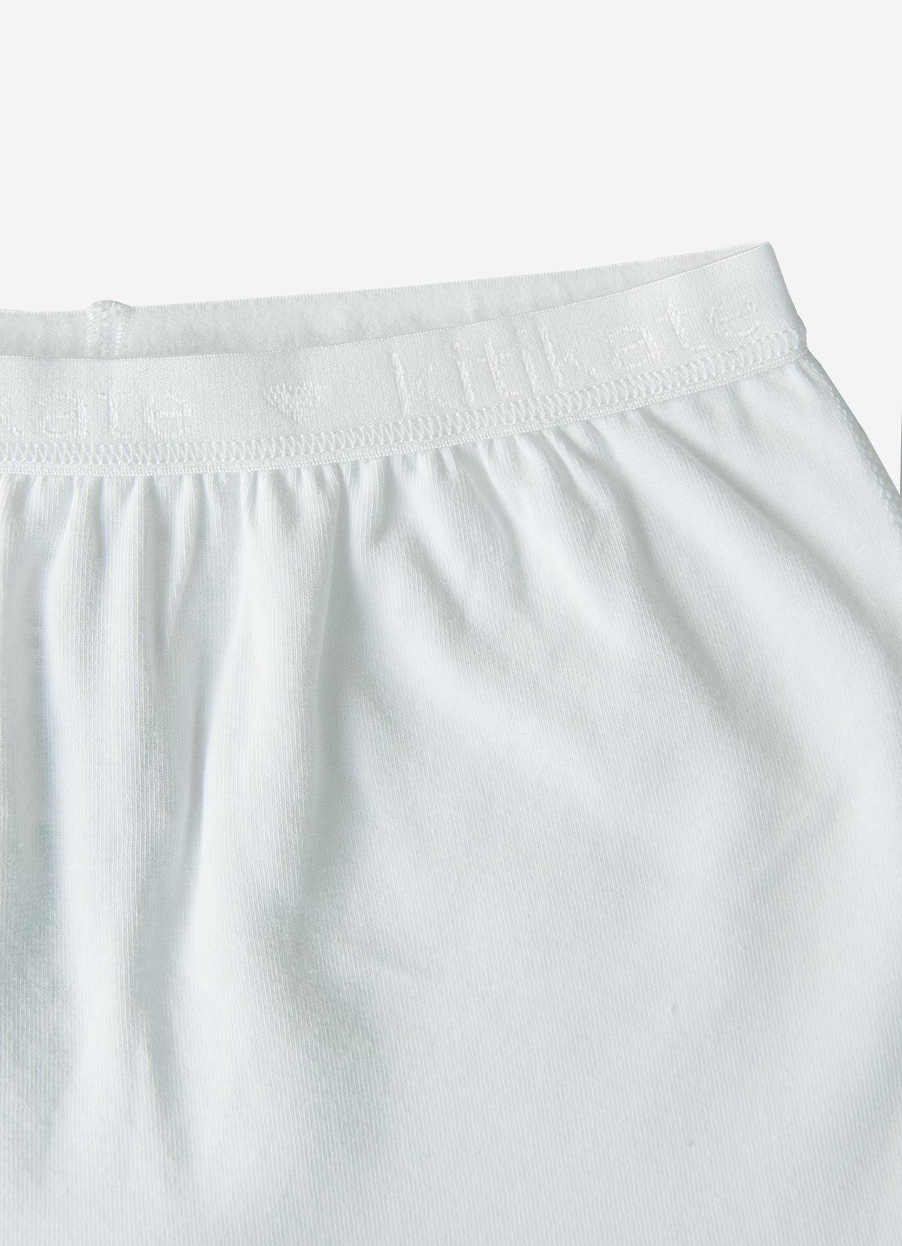 ORGANİK KLASİK 3'LÜ KIZ BOXER BEYAZ