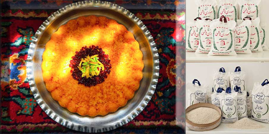 طرز تهیه ته‌چین زعفرانی با مرغ با برنج ایرانی | غذای اصیل ایرانی در ترکیه + خرید زعفران و برنج