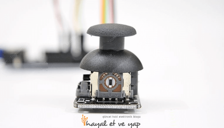 Arduino ile 2 Eksenli XY Joystick Kullanımı PS2 Joystick | Robocombo
