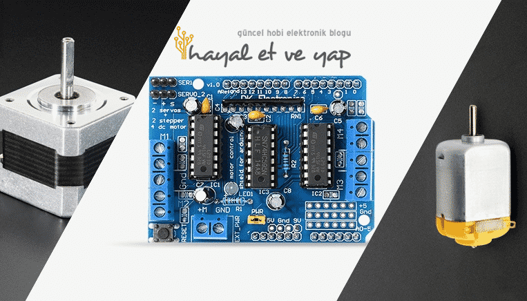 Arduino ile L293D Motor Sürücü Kartı Kullanımı | Robocombo