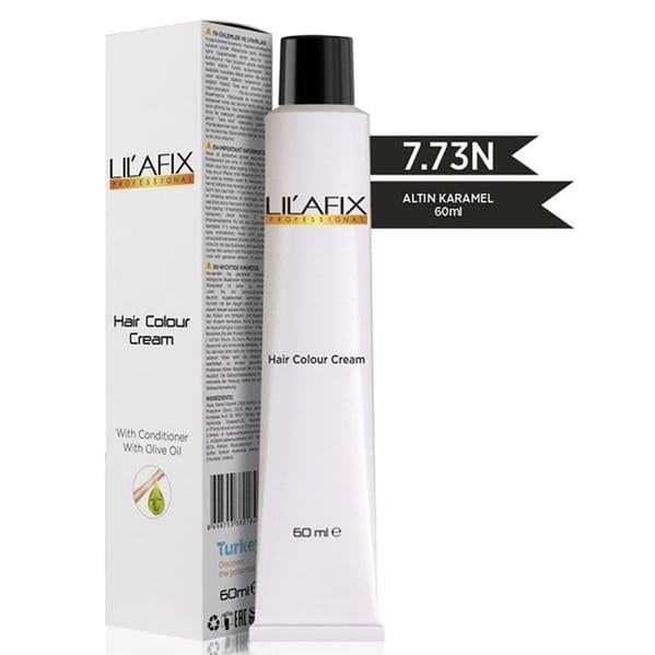 Lilafix Tüp Boya Altın Karamel 7/73N