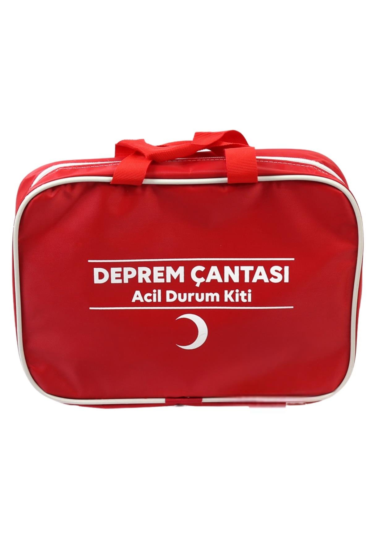 Deprem Çantası Acil Durum Kiti İlk Yardım Seti - 33 Parça