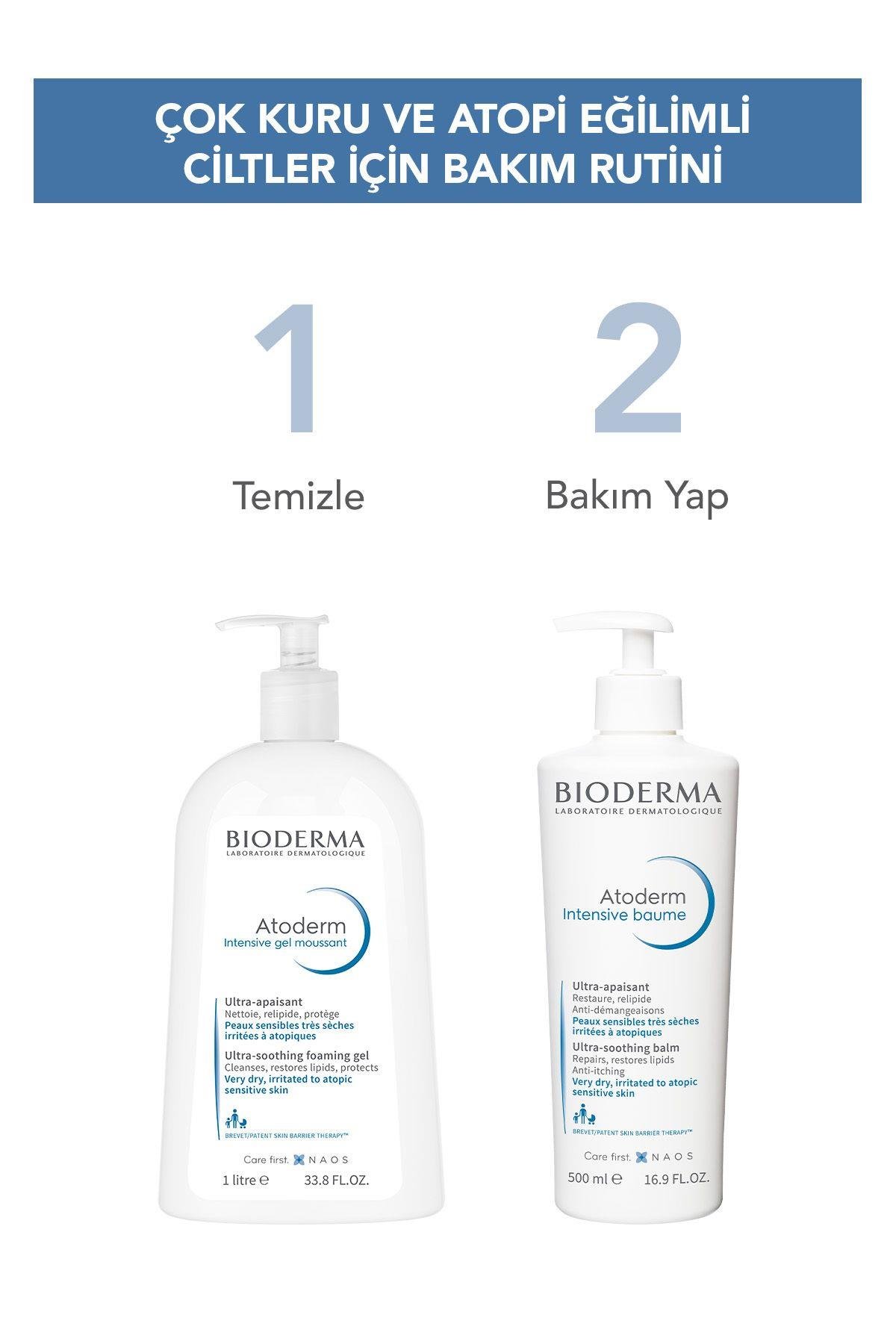 Bioderma Atoderm Intensive Foaming Gel Moussant Temizleyici Jel 200 ml