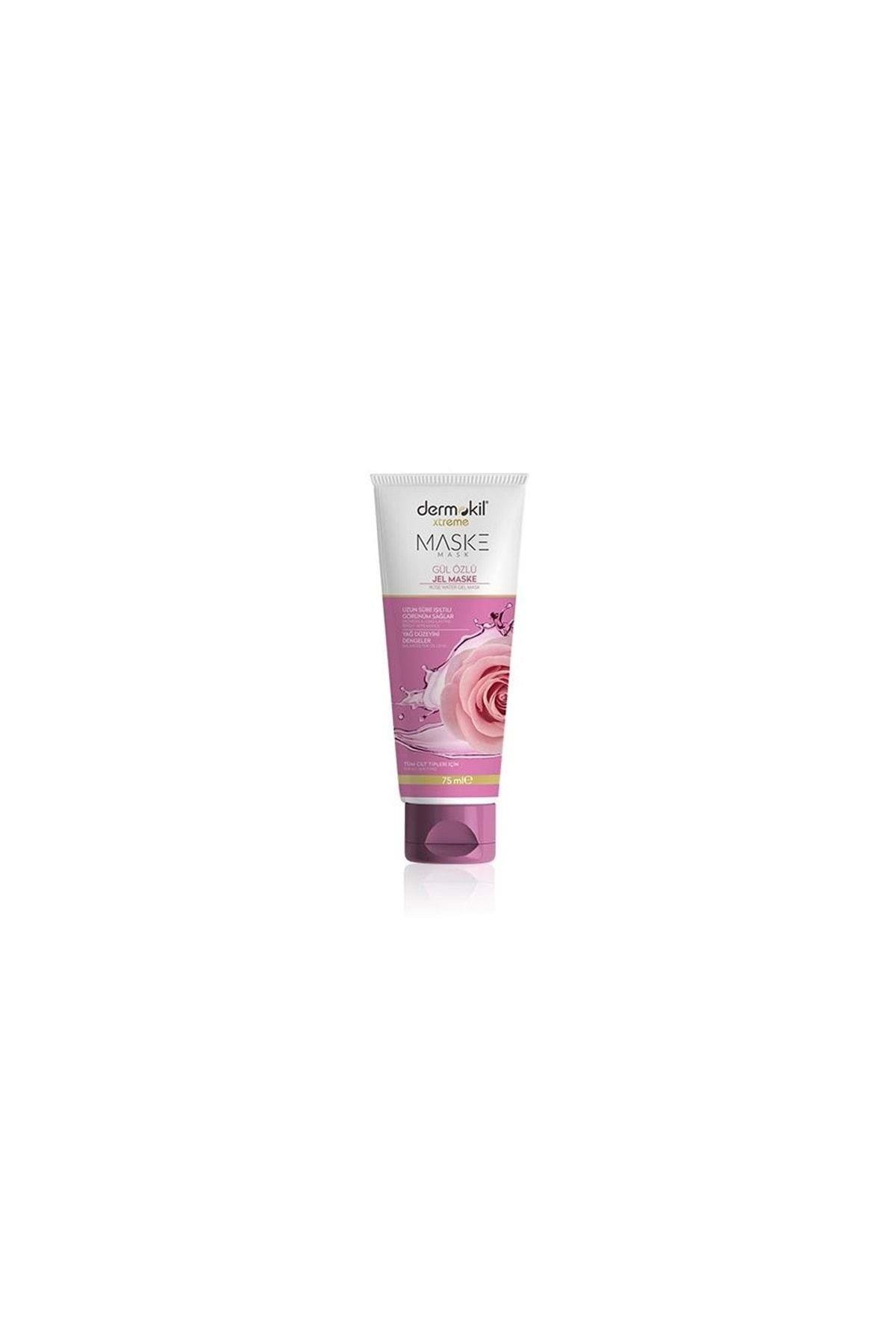Dermokil Gül Özlü Jel Maske Tüm ciltler için 75 ml