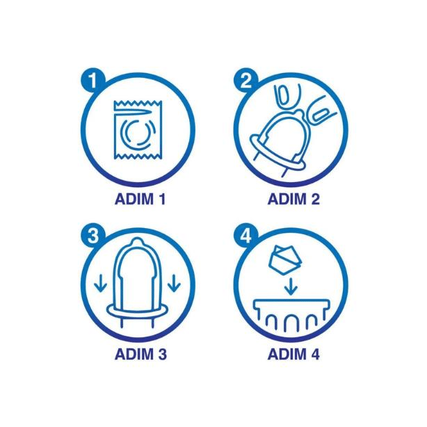 Durex Prezervatif Gerçek Dokunuş Standart Fit 10 lu