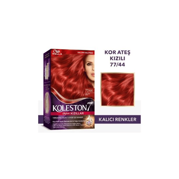 Koleston Supreme Set Boya 77/44 Kor Ateş Kızılı