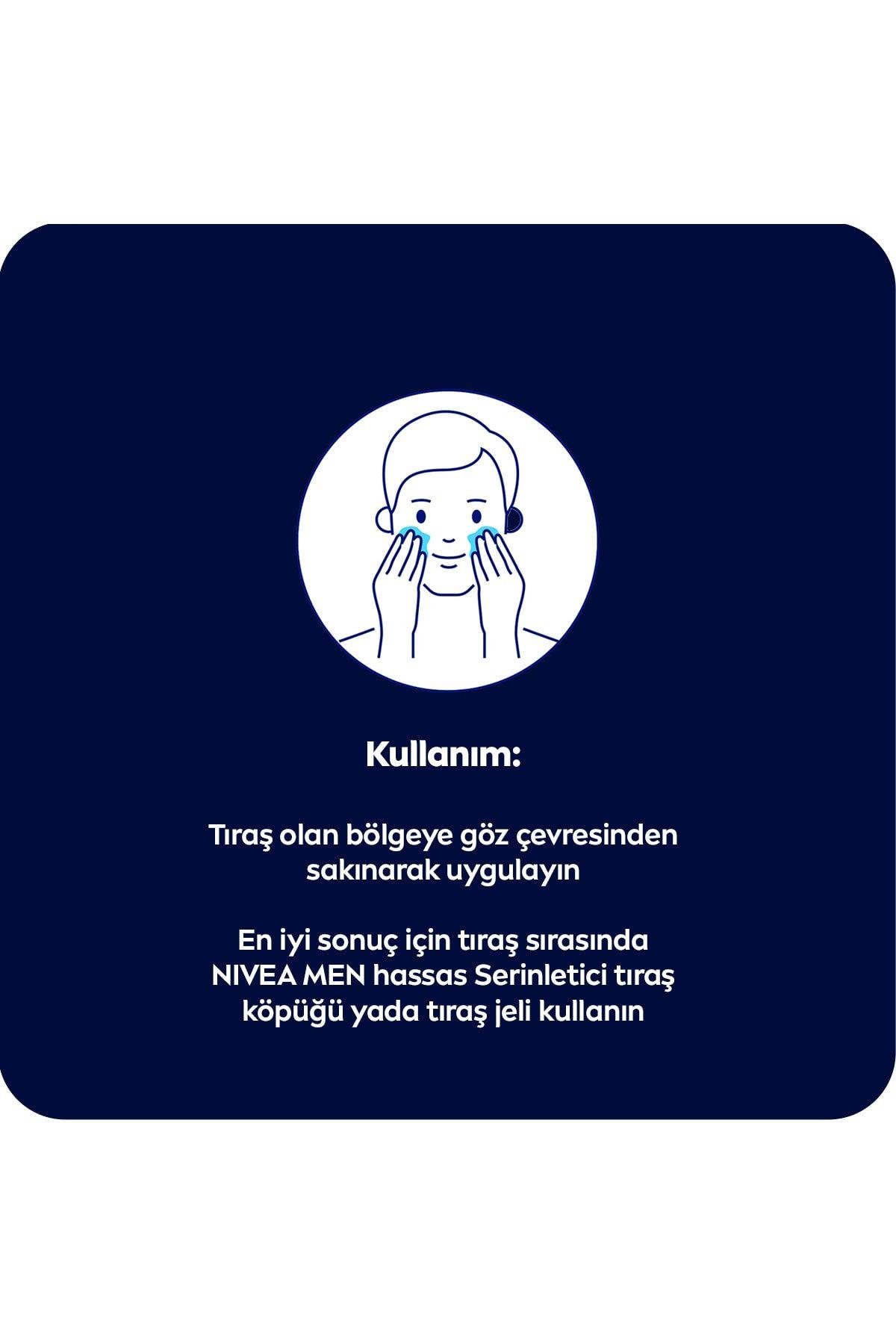 Nivea Men Tıraş Sonrası Balsam Hızlı Rahatlama Hasas 100 ml 