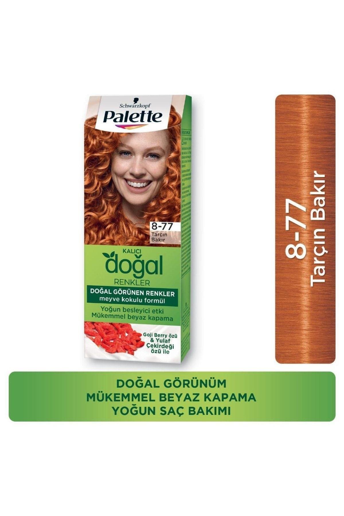 Palette Doğal Renkler 8-77 Tarçın Bakır