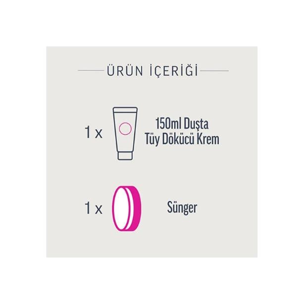 Veet Duşta Tüy Dökücü Krem Bacak ve Vücut Bölgesi Hassas Ciltler 150 ml