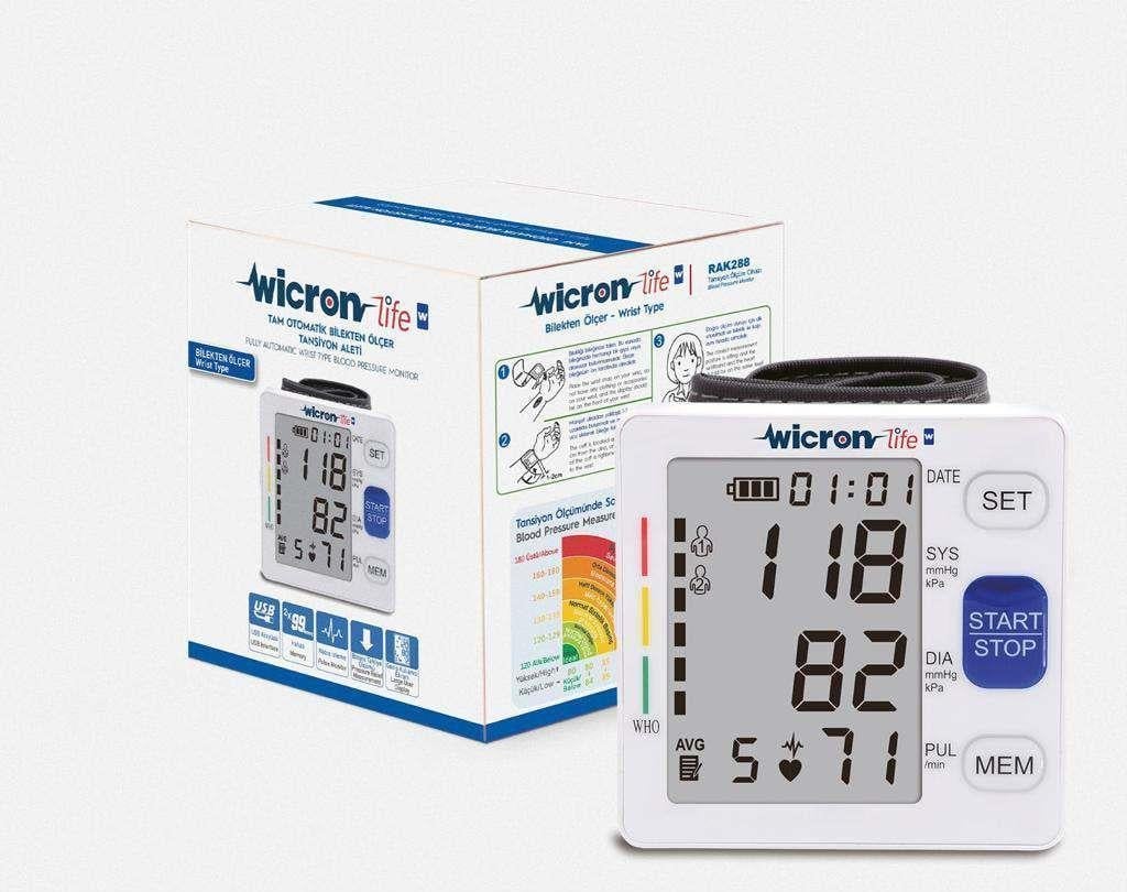 Wicron Life Bilekten Ölçer Tansiyon Aleti Rak-288