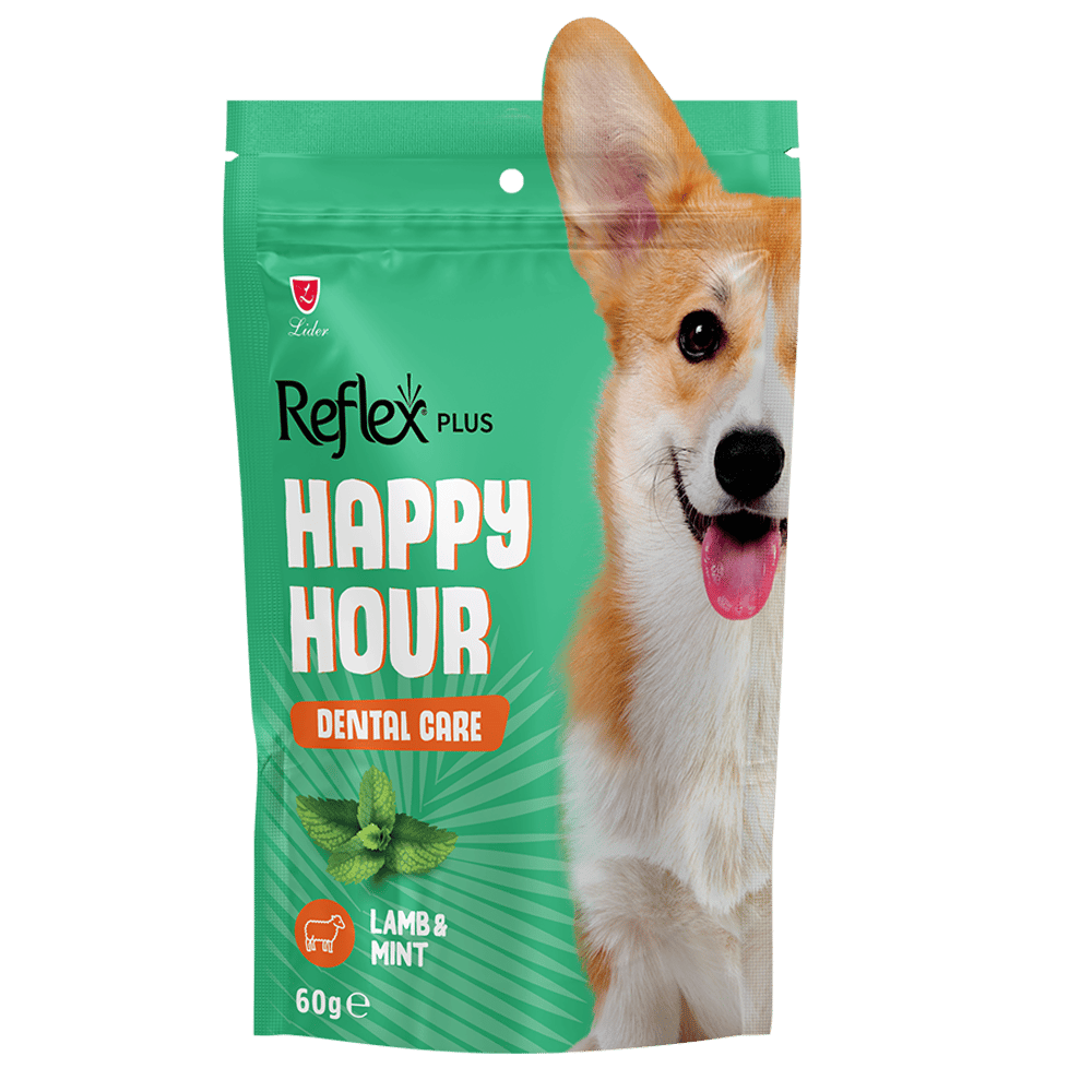 Reflex Plus Happy Hour Ağız ve Diş Sağlığı Destekleyici Köpek Ödül Maması 60gr