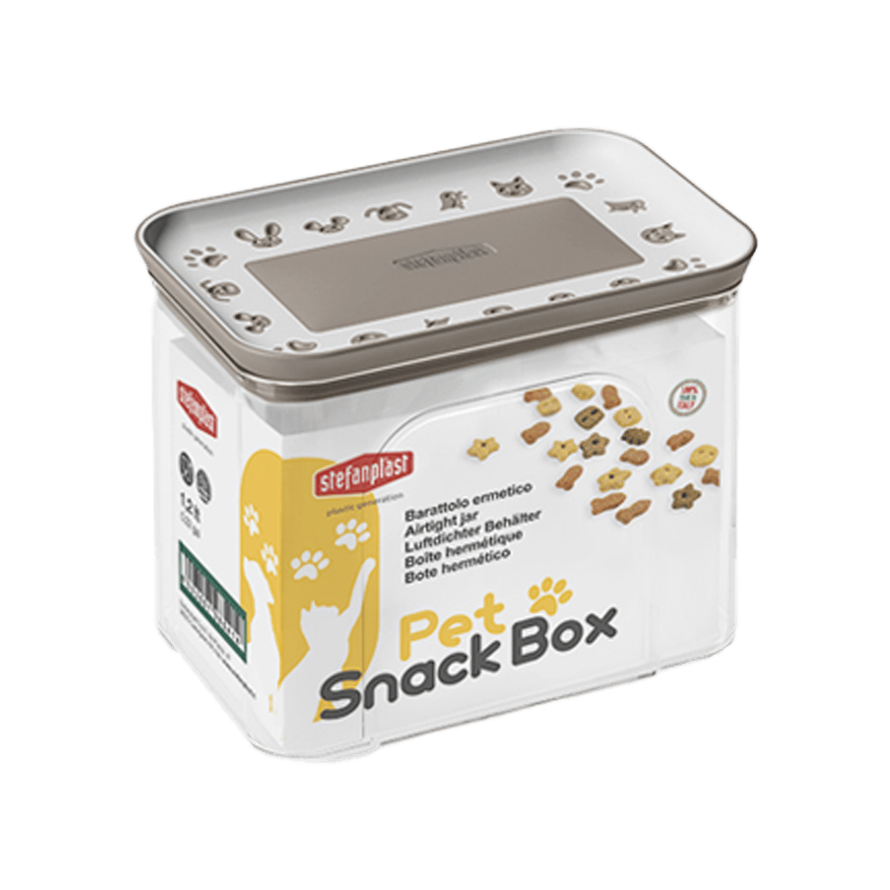 Stefan Dikdörtgen SnackBox 1,2 Lt Gri/Beya(12)
