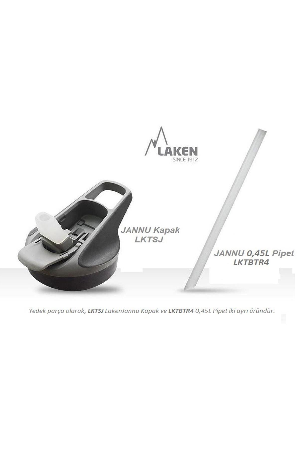 Laken Tritan Jannu Şişe 0,45L - Pembe LKTN4P