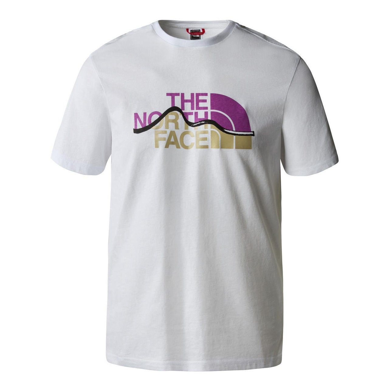 The North Face M S/S MOUNTAIN LINE TEE Erkek T-Shirt NF0A7X1NVV11