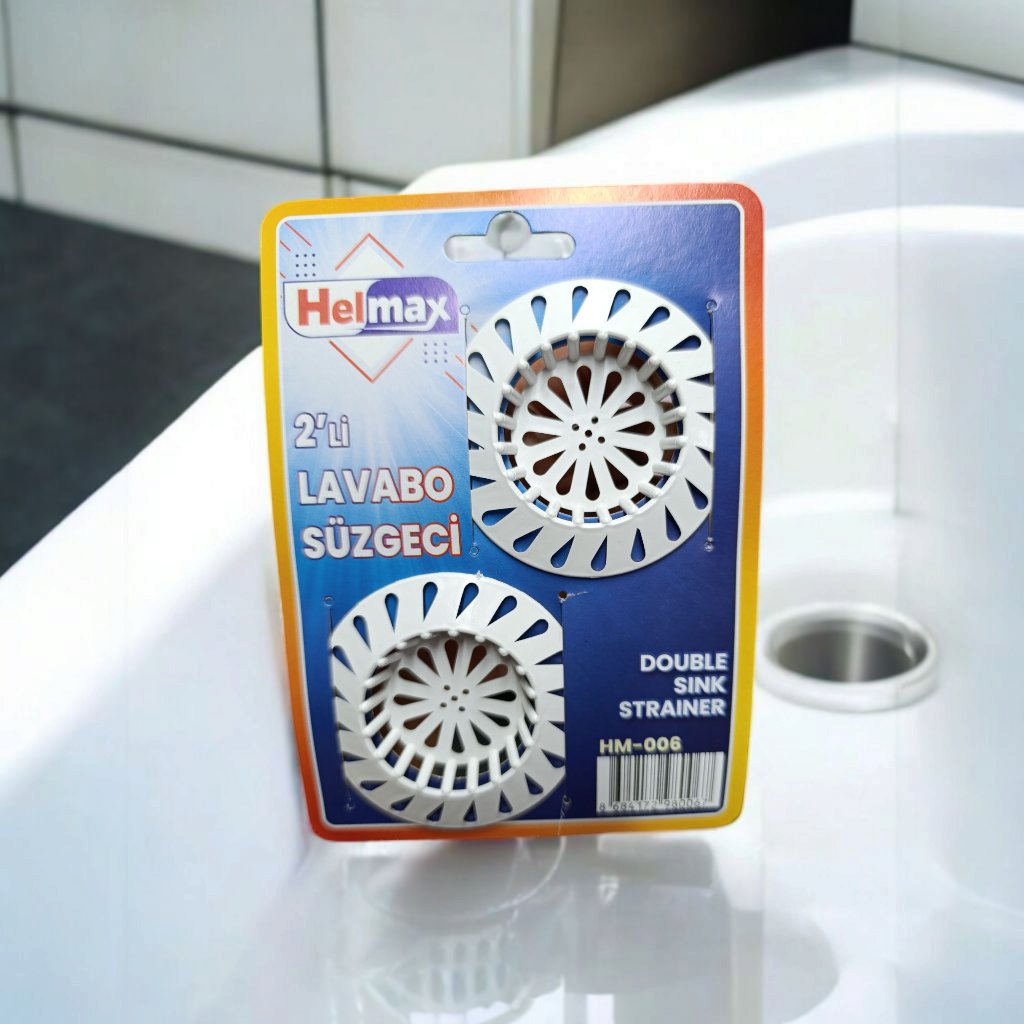 HELMAX 2'Li Lavabo Süzgeci