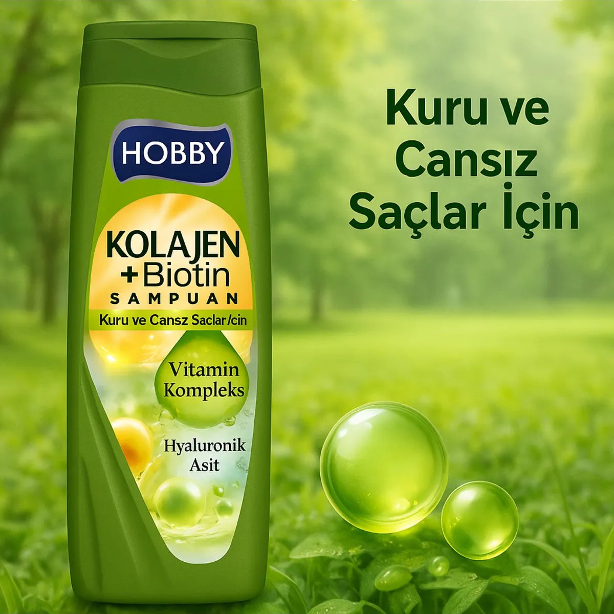 KOLAJEN BİOTİN Kuru ve Cansız Saçlar İçin Şampuan 