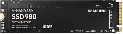 SAMSUNG SSD 980 500GB 3100/2600MB/s NVMe M.2 SSD (MZ-V8V500BW)