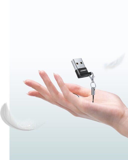 UGREEN 50568 US280 USB-A Erkek to USB Type-C Dişi Çevirici Dönüştürücü Adaptör