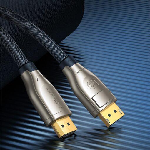 UGREEN 60843 DP112 8K 60Hz 4K 144Hz v1.4 DisplayPort Görüntü ve Ses Aktarım Kablosu 2metre