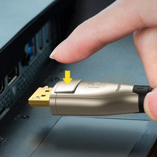 UGREEN 60843 DP112 8K 60Hz 4K 144Hz v1.4 DisplayPort Görüntü ve Ses Aktarım Kablosu 2metre